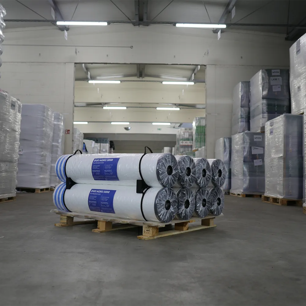 DUO AGRO 3000 Rundballennetz 123-125 cm Breite für gängige Rundballenpressen, Agrarnetz, große Auswahl. Top Qualität, Versand DE. UV stabil. Ideale Silage.