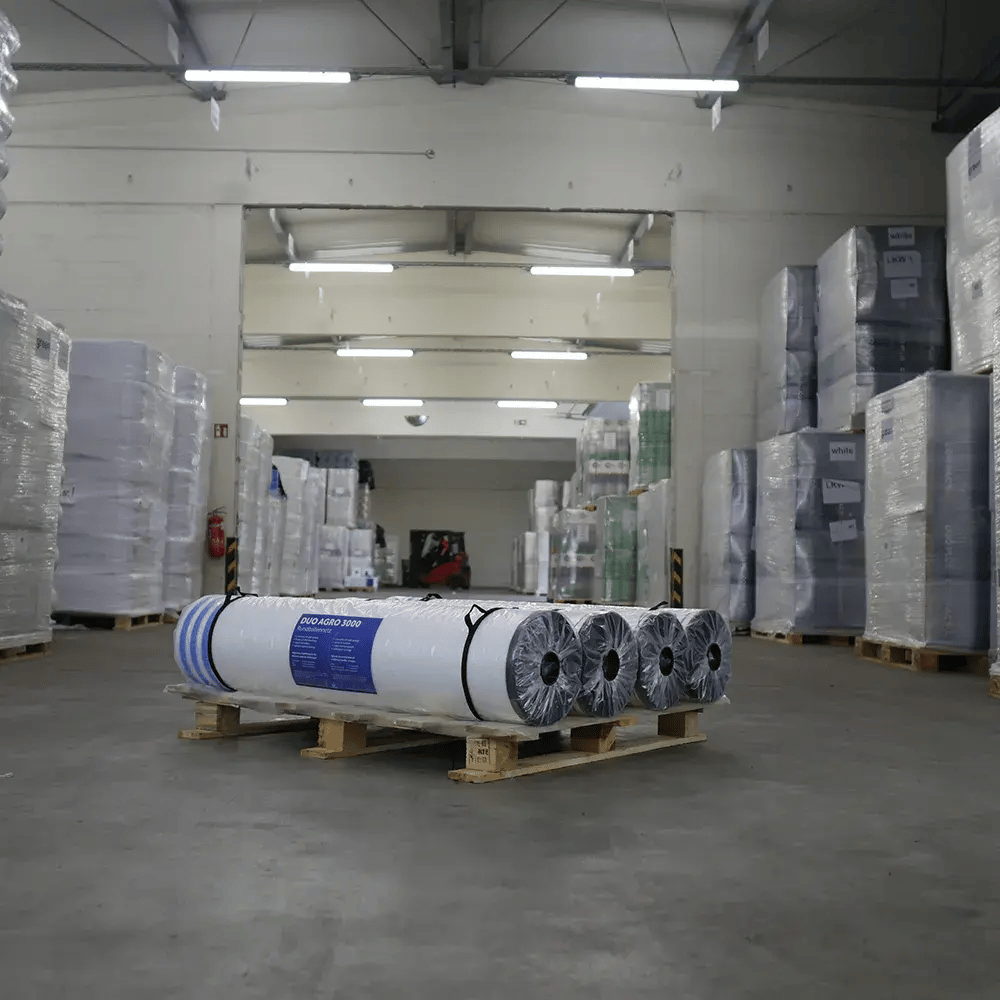 DUO AGRO 3000 Rundballennetz 123-125 cm Breite für gängige Rundballenpressen, Agrarnetz, große Auswahl. Top Qualität, Versand DE. UV stabil. Ideale Silage.