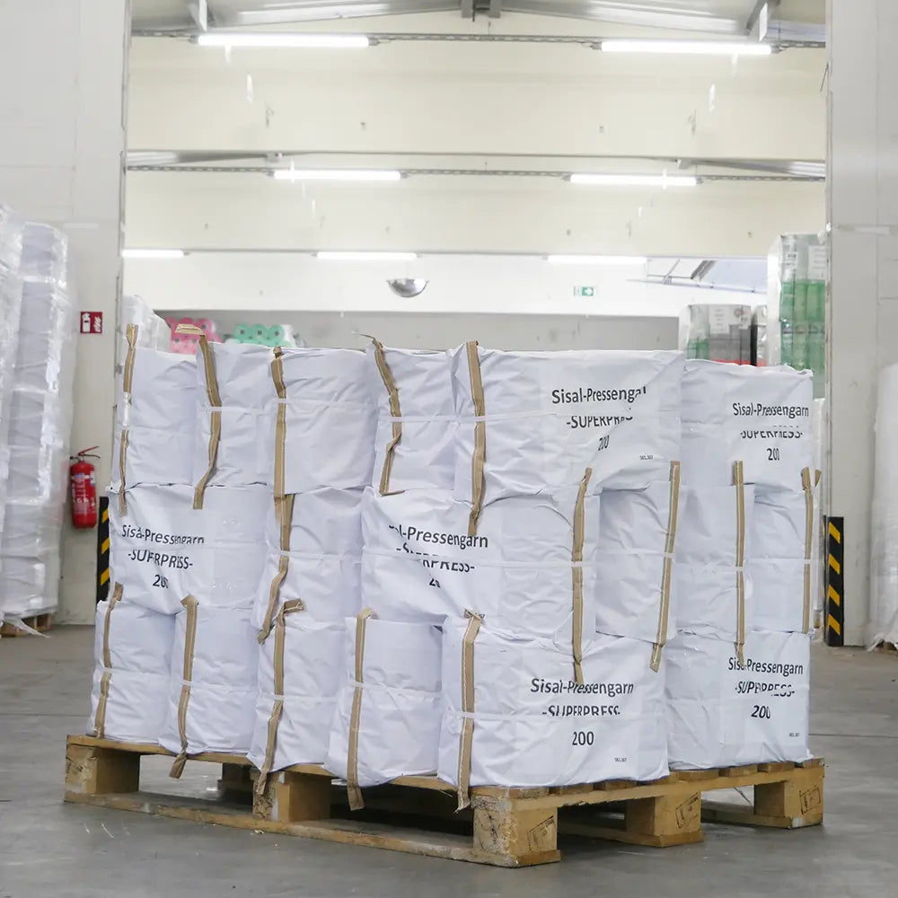 DUO AGRO Sisal Pressengarn 200 Frei von PCB und PCP Naturprodukt. Ideal Stroh- und Heuernte mit HD Presse - Stroh, Heu binden. Das Garn bindet Ernte.