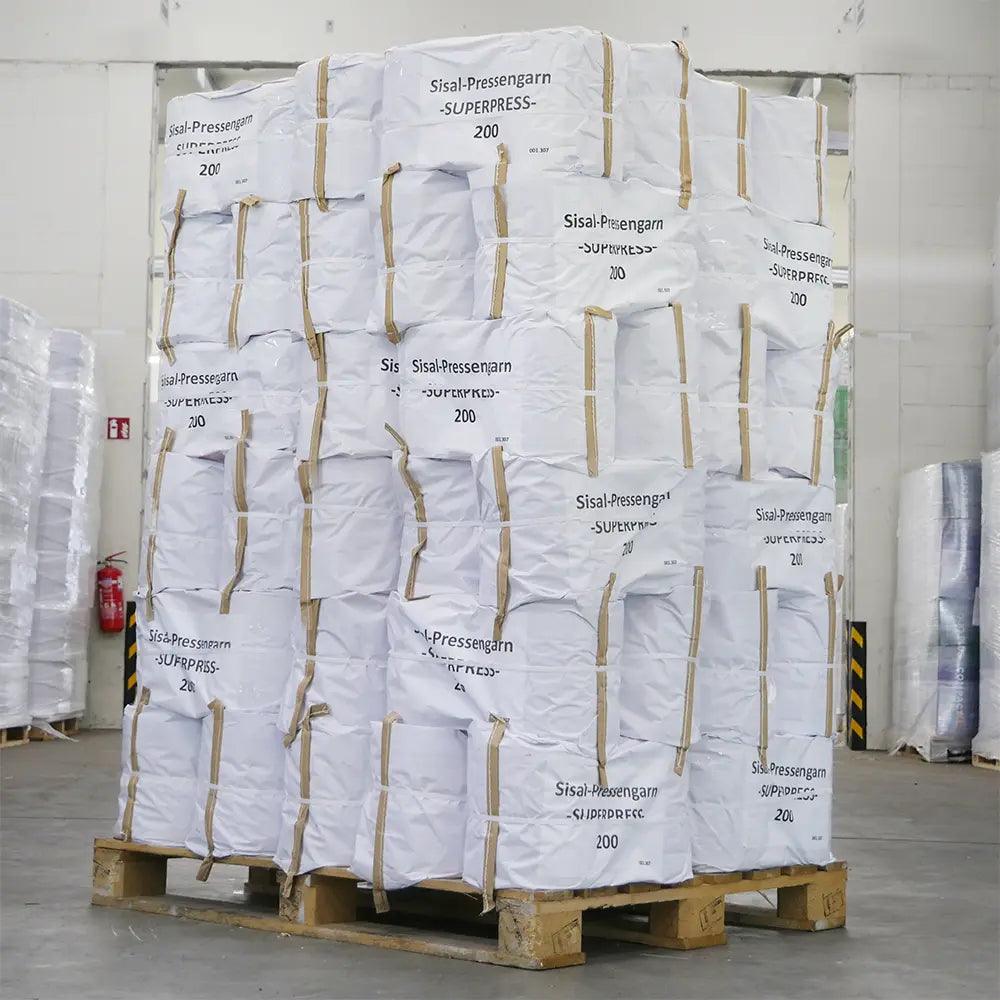 DUO AGRO Sisal Pressengarn 200 Frei von PCB und PCP Naturprodukt. Ideal Stroh- und Heuernte mit HD Presse - Stroh, Heu binden. Das Garn bindet Ernte.