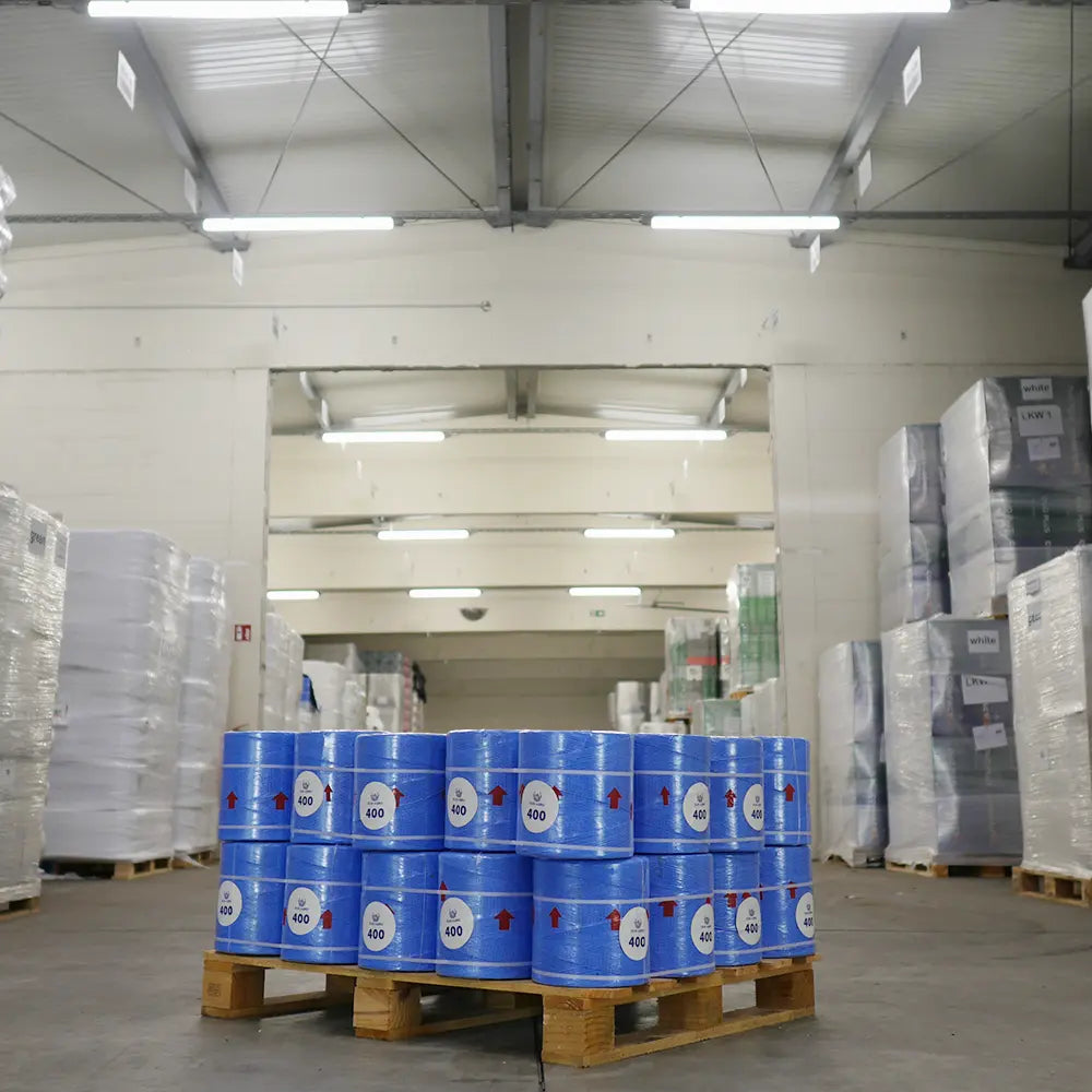 DUO AGRO T400 Pressengarn Universell - UV Stabil + Reißfest - für alle Pressen von DUO AGRO - Heu, Stroh, Silage, Heulage binden. Das Garn bindet Ernte.