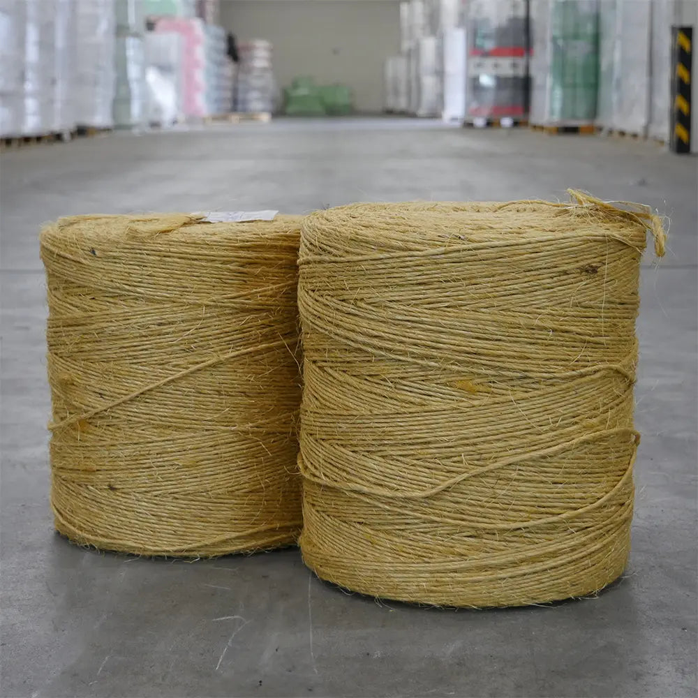 DUO AGRO Sisal Pressengarn 200 Frei von PCB und PCP Naturprodukt. Ideal Stroh- und Heuernte mit HD Presse - Stroh, Heu binden. Das Garn bindet Ernte.